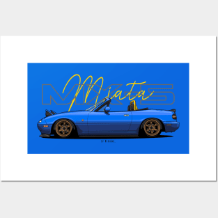 Mx-5 Miata (NA) Posters and Art